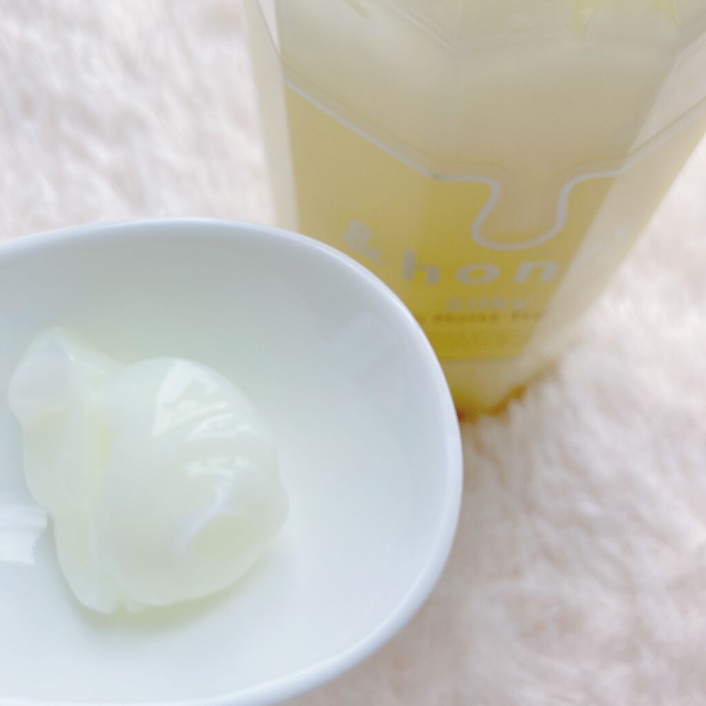 シルキー　スムースモイスチャー　シャンプー　1.0/ヘアトリートメント　2.0/&honey/市販シャンプーを使ったクチコミ（3枚目）