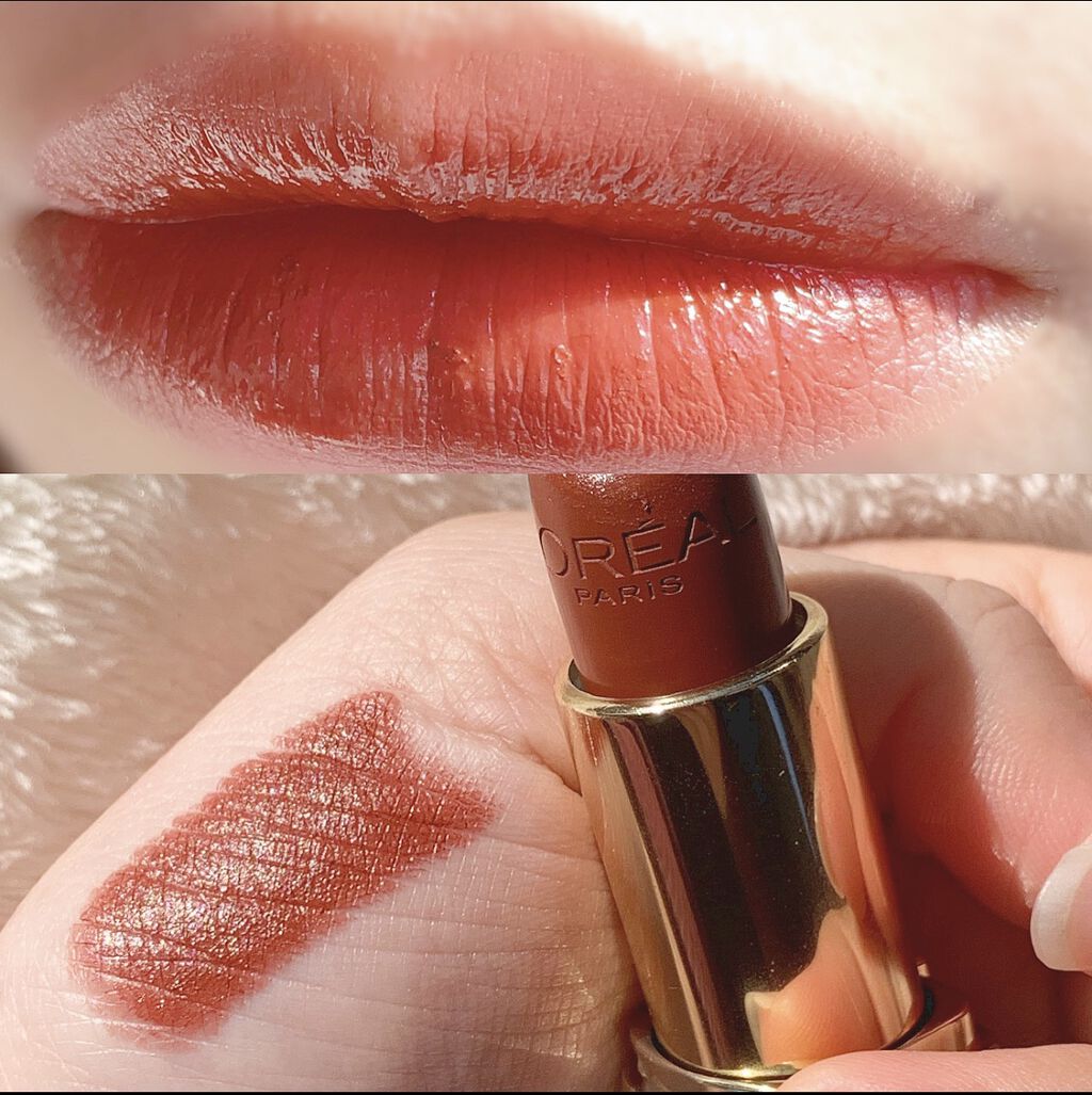 カラーリッシュモイストマットN/ロレアル パリ/口紅を使ったクチコミ（2枚目）