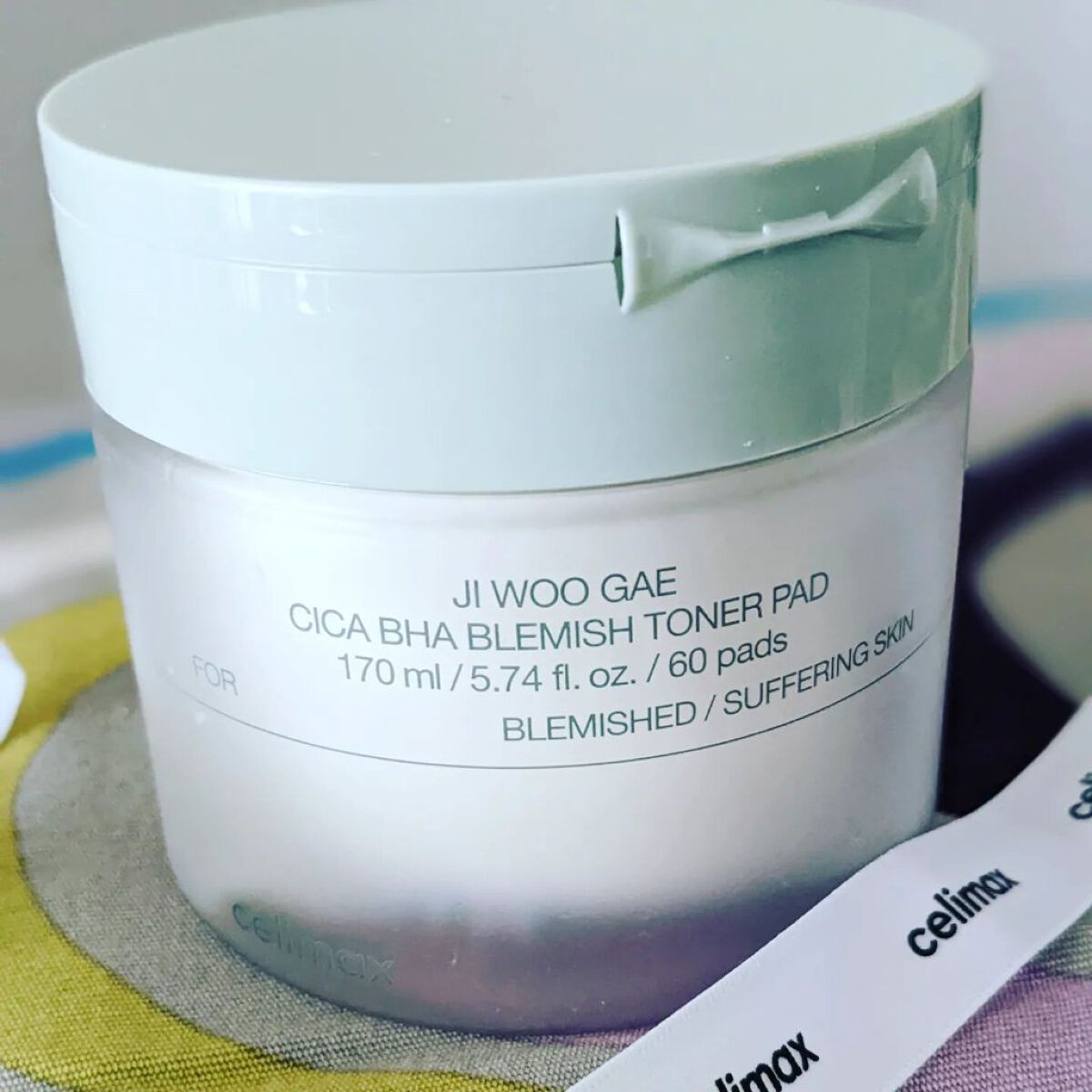 シカBHAフレミッシュトナーパット/celimax/クレンジングシートを使ったクチコミ（2枚目）