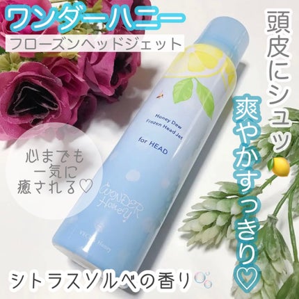 ワンダーハニー フローズンヘッドジェット/VECUA Honey/頭皮ローションを使ったクチコミ(1枚目)
