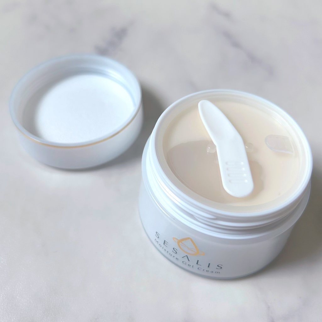 モイスチャージェルクリーム/SESALIS/フェイスクリームを使ったクチコミ（2枚目）