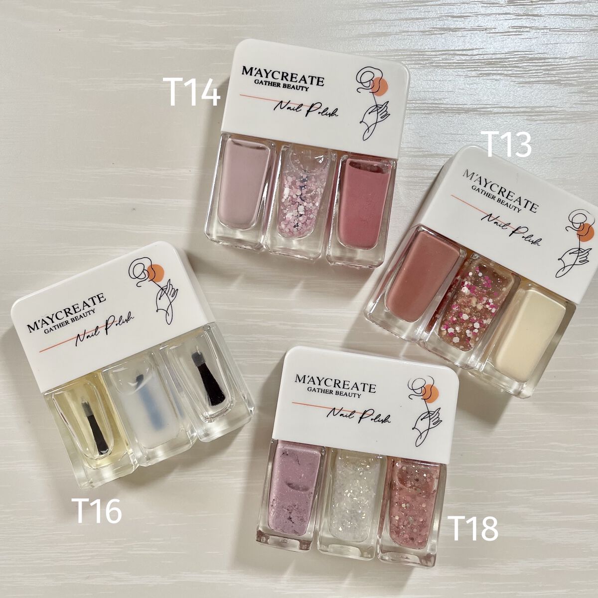 剥がせるマニキュアジェルネイル/MayCreate/マニキュアを使ったクチコミ（2枚目）