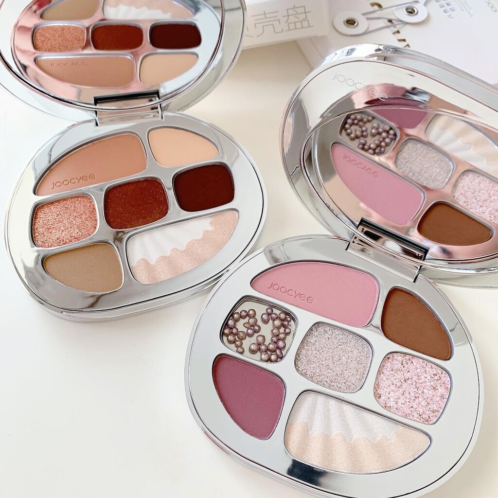 貝殻マルチパレット/Joocyee/アイシャドウパレットを使ったクチコミ（2枚目）