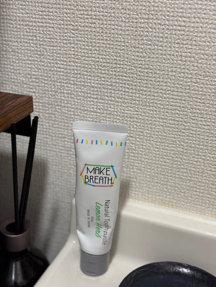 メイクブレス ハミガキ/MAKE BREATH/歯磨き粉を使ったクチコミ(1枚目)