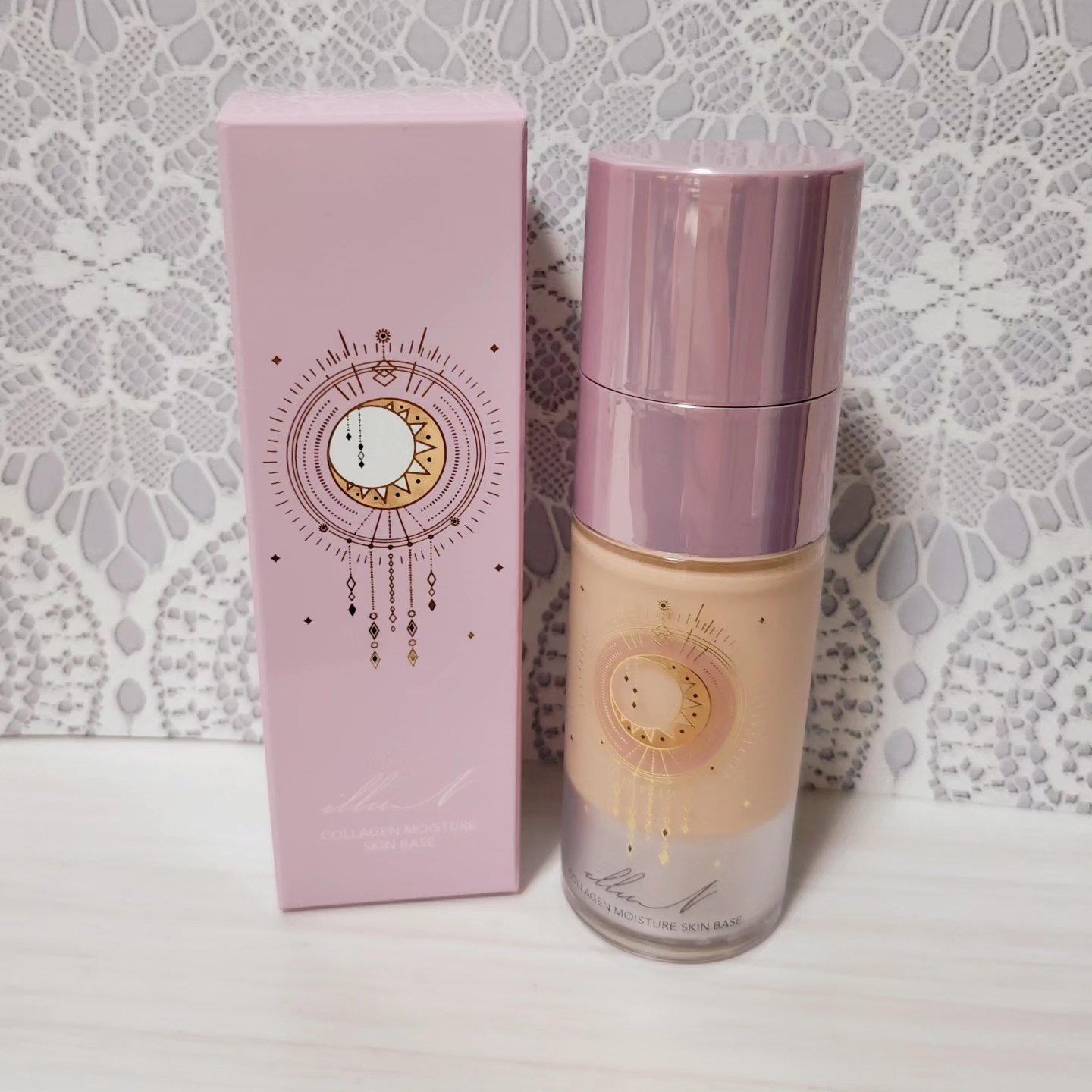 コラーゲンモイスチャースキンベース/illuN/化粧下地を使ったクチコミ（1枚目）