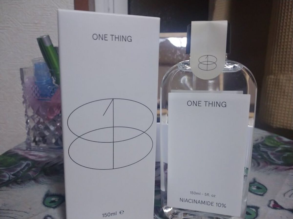 ナイアシンアミド化粧水/ONE THING/化粧水を使ったクチコミ（1枚目）