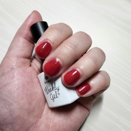 ウィークリージェル/HOMEI/ジェルネイルを使ったクチコミ(1枚目)