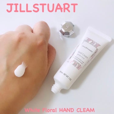 ジルスチュアート ハンドクリーム ホワイトフローラル/JILL STUART/ハンドクリームを使ったクチコミ（1枚目）