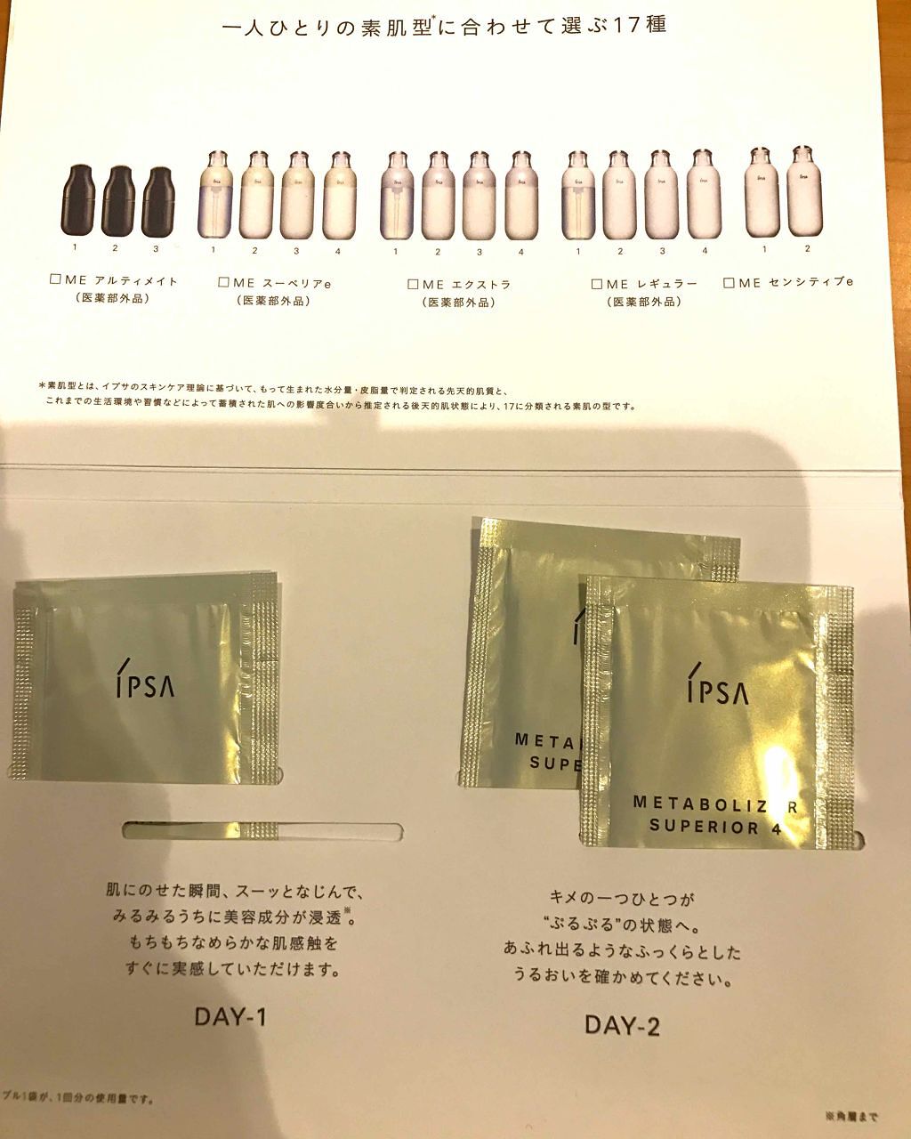 ME エクストラ 2/IPSA/化粧水を使ったクチコミ(1枚目)