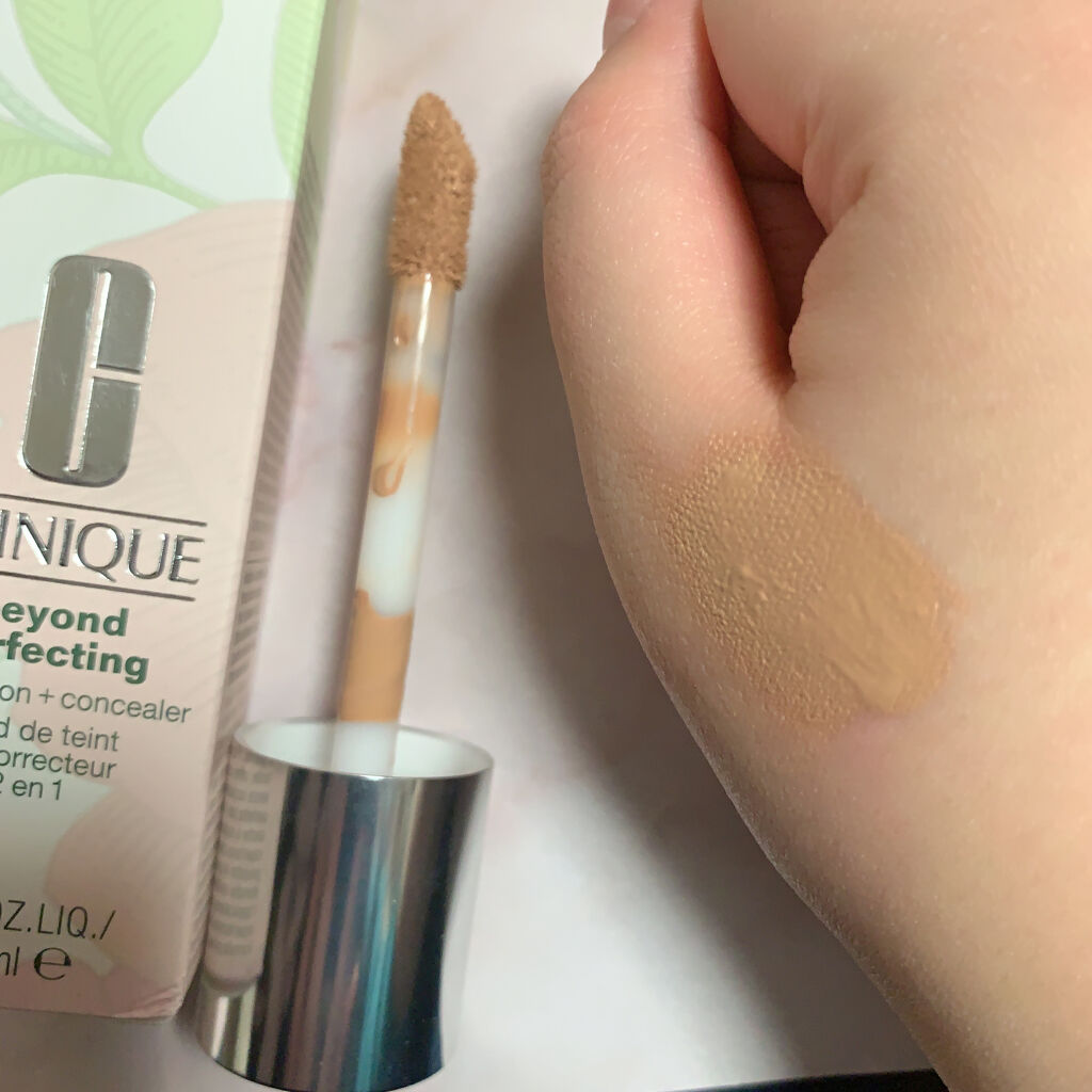 ビヨンド パーフェクティング ファンデーション 19/CLINIQUE/リキッドファンデーションを使ったクチコミ（2枚目）