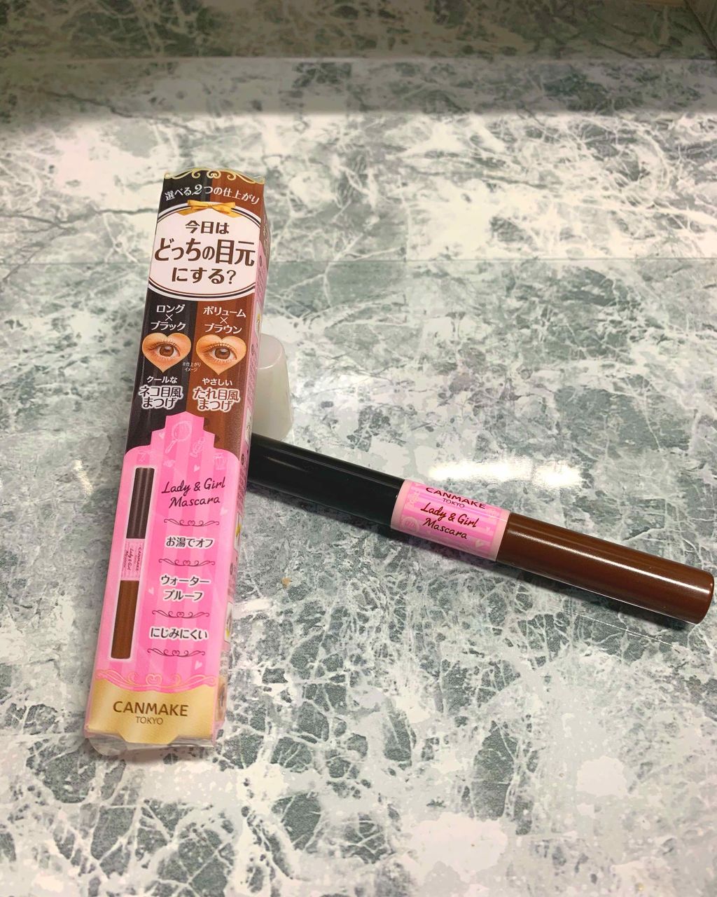 レディ&ガールマスカラ/キャンメイク/マスカラを使ったクチコミ(1枚目)