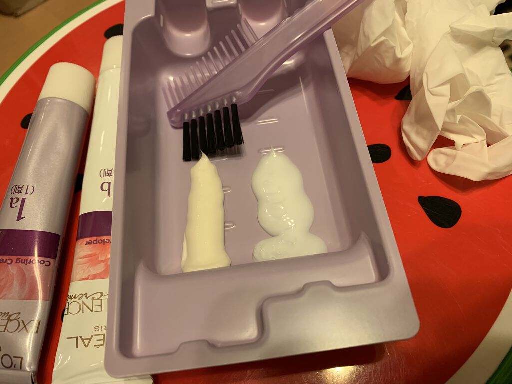 エクセランス R クリームタイプ /ロレアル パリ/ヘアカラーを使ったクチコミ（1枚目）