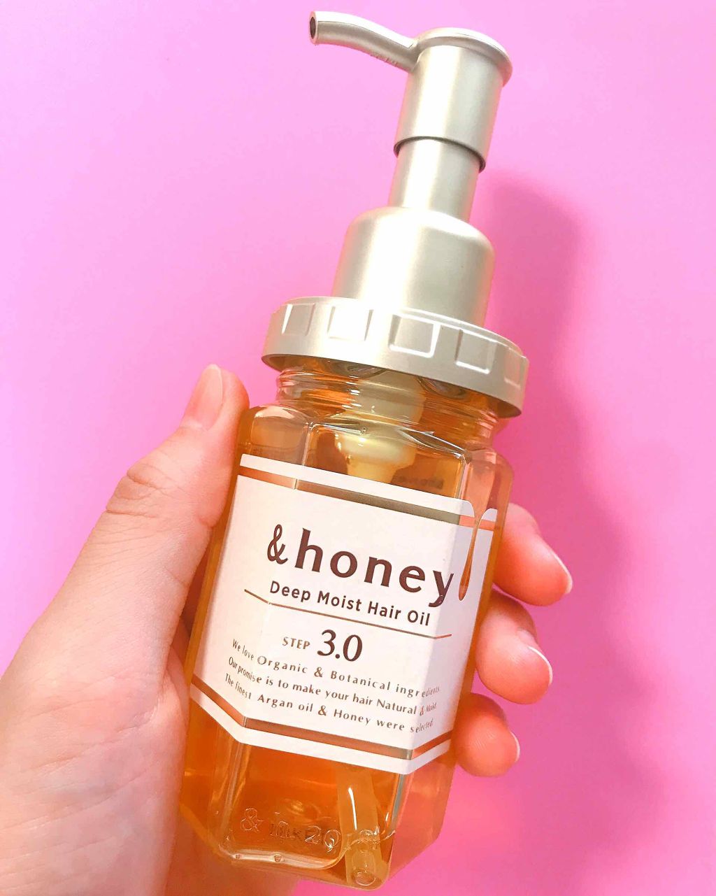 ディープモイスト ヘアオイル3.0/&honey/ヘアオイルを使ったクチコミ（1枚目）