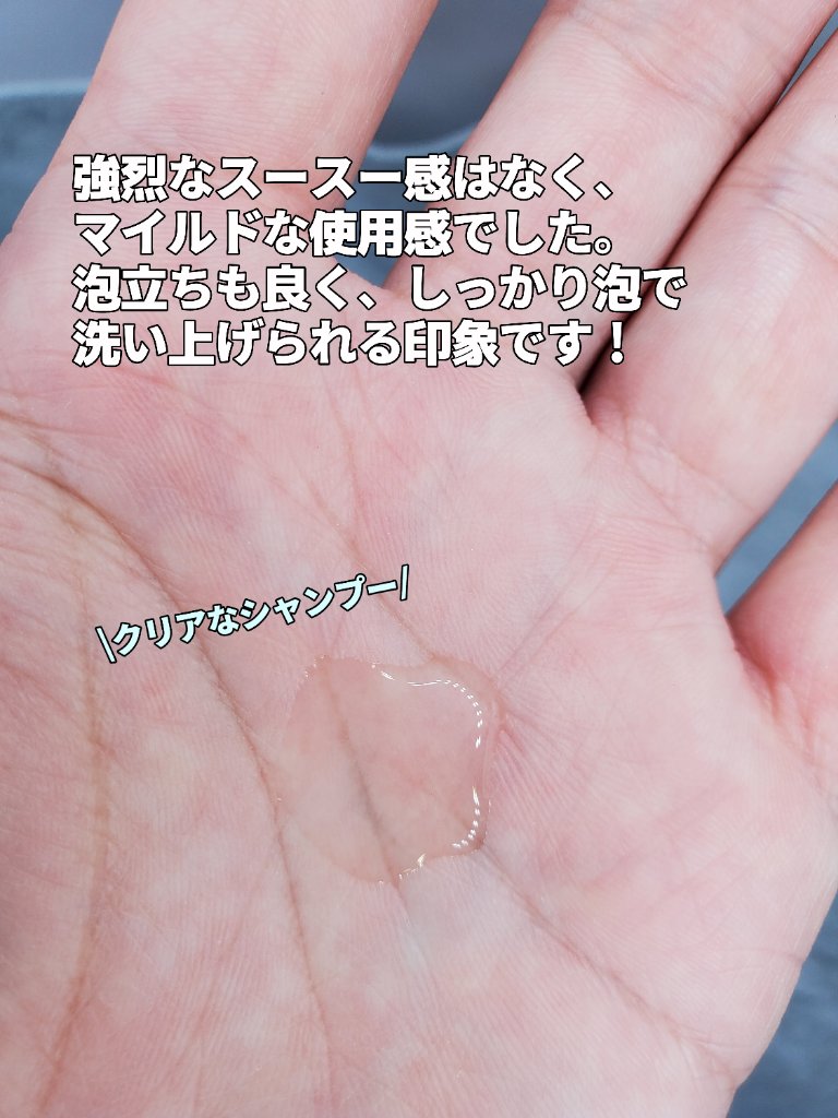 クレンジングシャンプ―/オルビス/市販シャンプーを使ったクチコミ（2枚目）