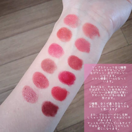 サーカスシリーズ グロッシーリップスティック /FlowerKnows/口紅を使ったクチコミ(4枚目)