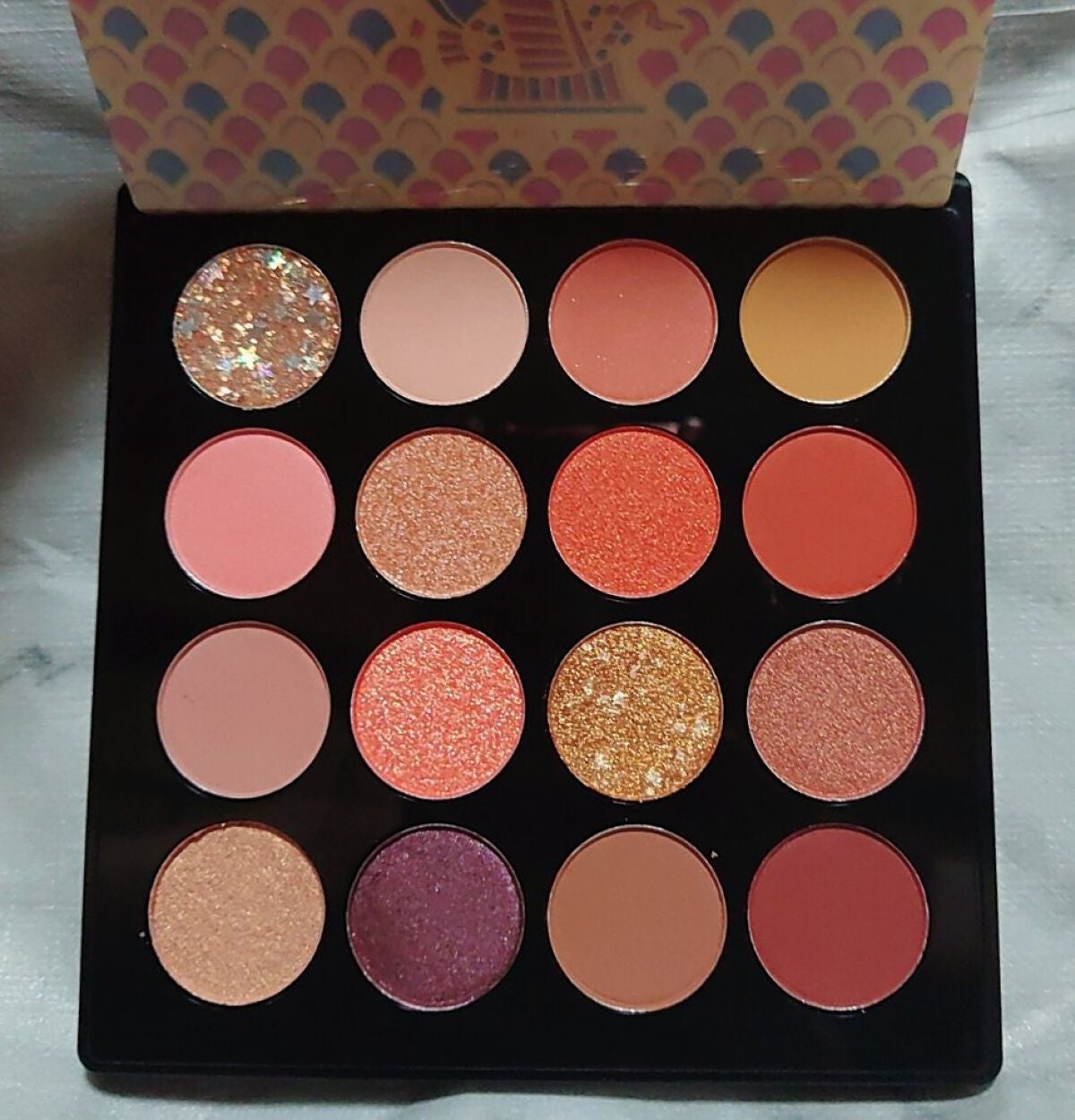 大英博物館 エジプトシリーズ アイシャドウパレット/ZEESEA/アイシャドウパレットを使ったクチコミ(2枚目)