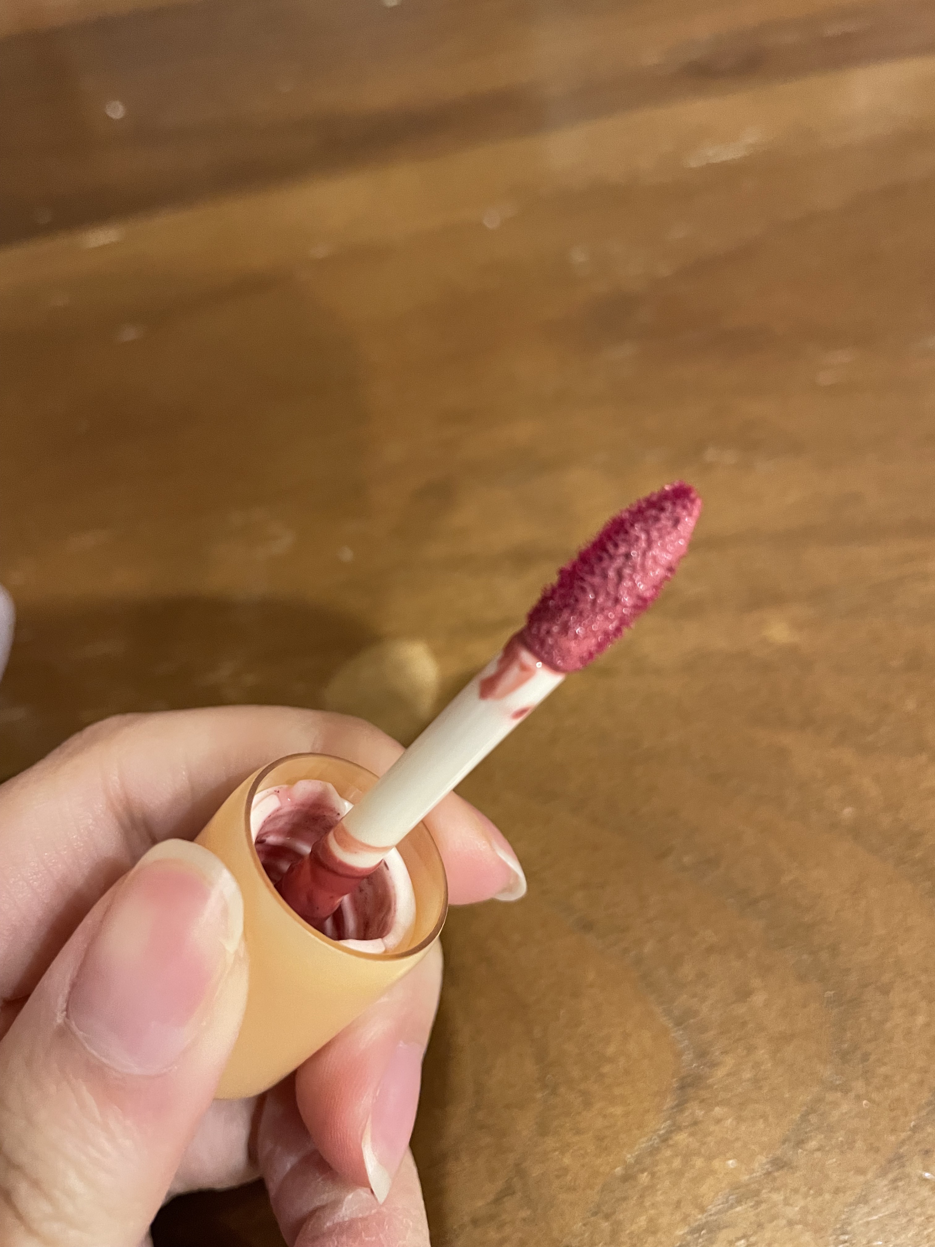 フルーティーグラムティント/Laka/リップティントを使ったクチコミ（2枚目）