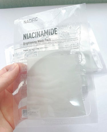 NACIFIC ナイアシンアミド ブライトニングマスクパックのクチコミ「NACIFIC
ナイアシンアミド ブライトニングマスクパック



美白といえばナイアシンアミ.....」（2枚目）
