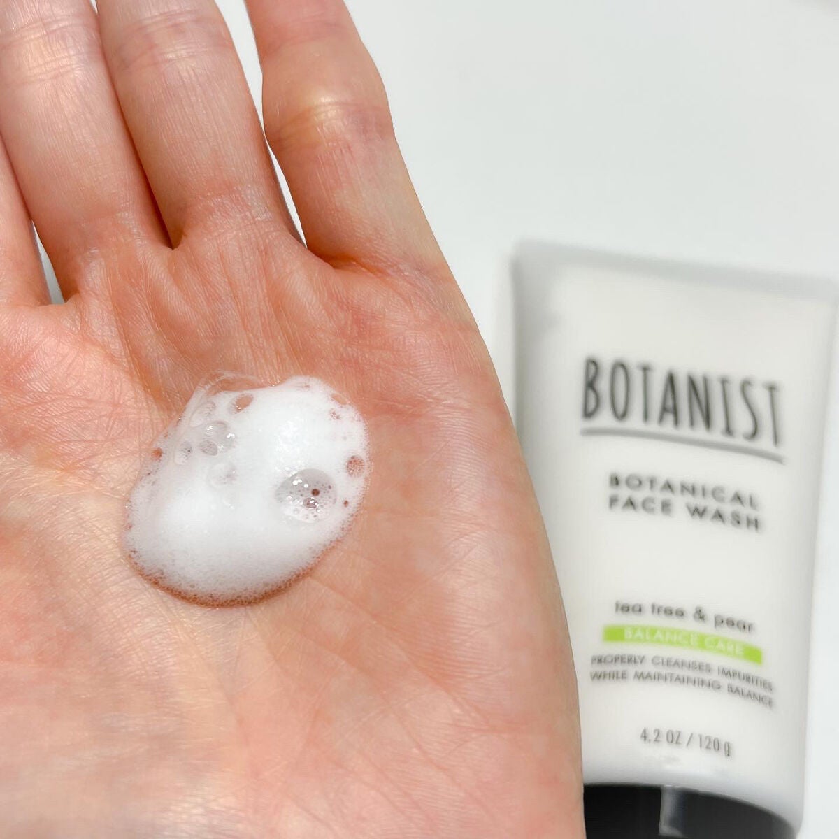 ボタニカルフェイスウォッシュ バランスケア/BOTANIST/洗顔フォームを使ったクチコミ(4枚目)