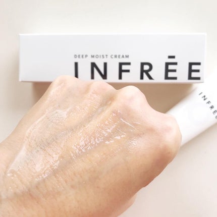 DEEP MOIST CREAM/INFREE/フェイスクリームを使ったクチコミ(4枚目)