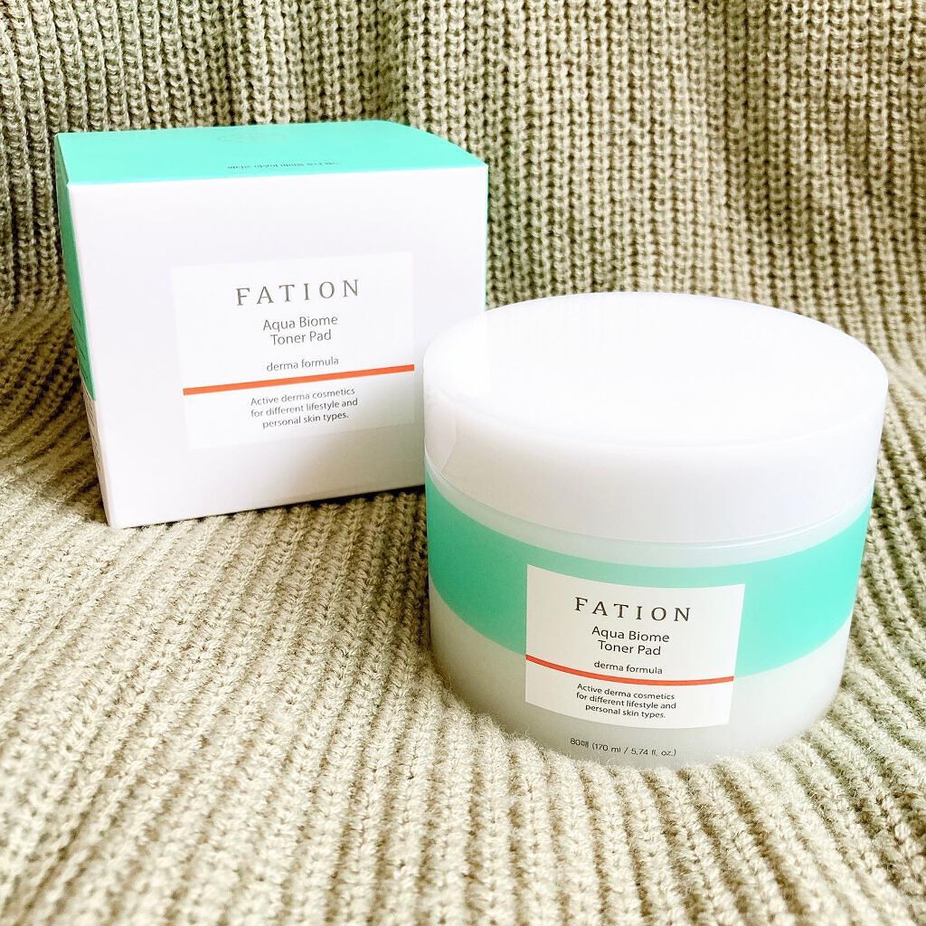 アクアバイオーム トナー パッド/FATION/トナーパッドを使ったクチコミ（1枚目）