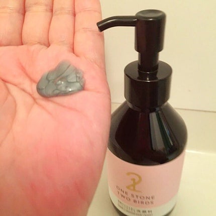 洗顔だけじゃない+パックもできる洗顔料/ONE STONE TWO BIRDS/その他洗顔料を使ったクチコミ(4枚目)