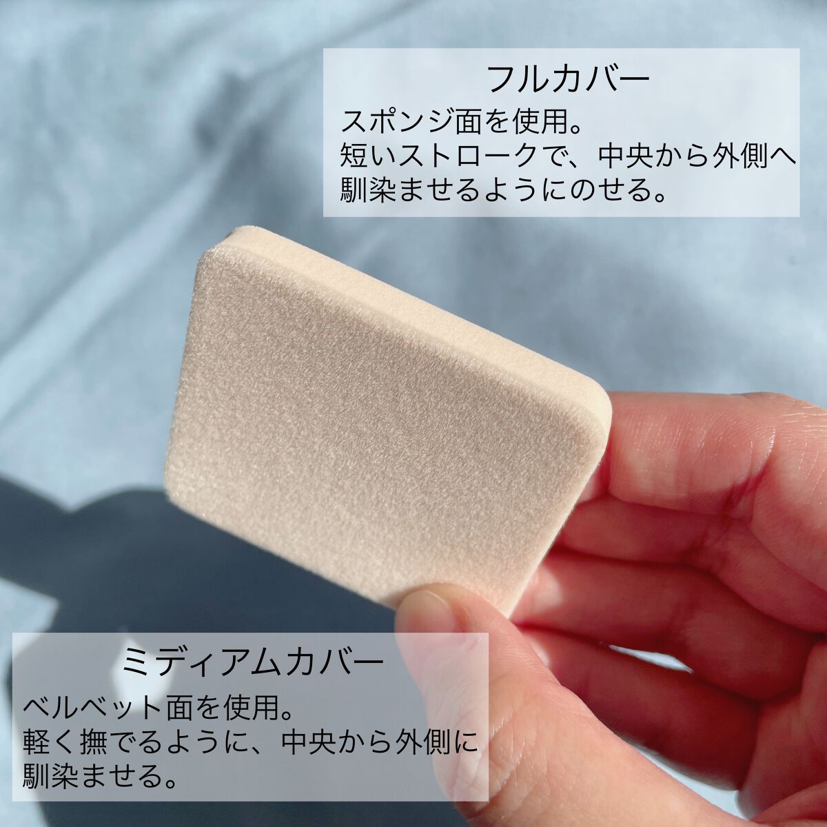 プレシジョンパウダーブラシ 128/MAKE UP FOR EVER/メイクブラシを使ったクチコミ（3枚目）