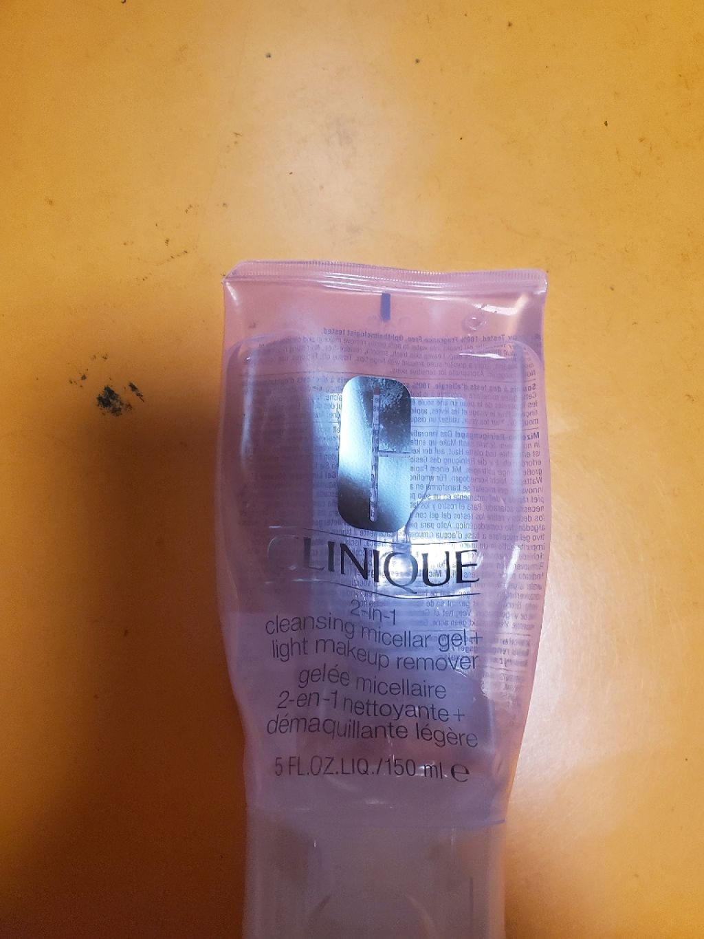 CLINIQUE 2in1 クレンジング ミセラー ジェル & ライト メークアップ リムーバーのクチコミ「CLINIQUE ミセラー ジェル&ライト メークアップリムーバー
洗顔とクレンジングが一緒に.....」（1枚目）