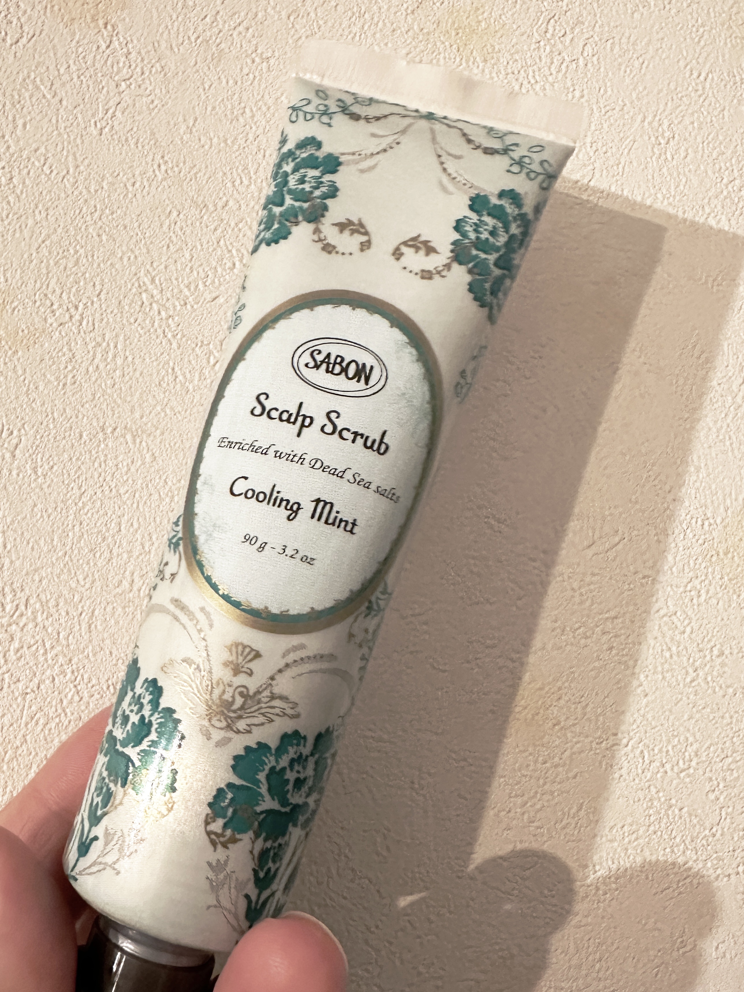 ヘッドスクラブ リフレッシング(ミント)/SABON/ヘッドスクラブを使ったクチコミ（2枚目）