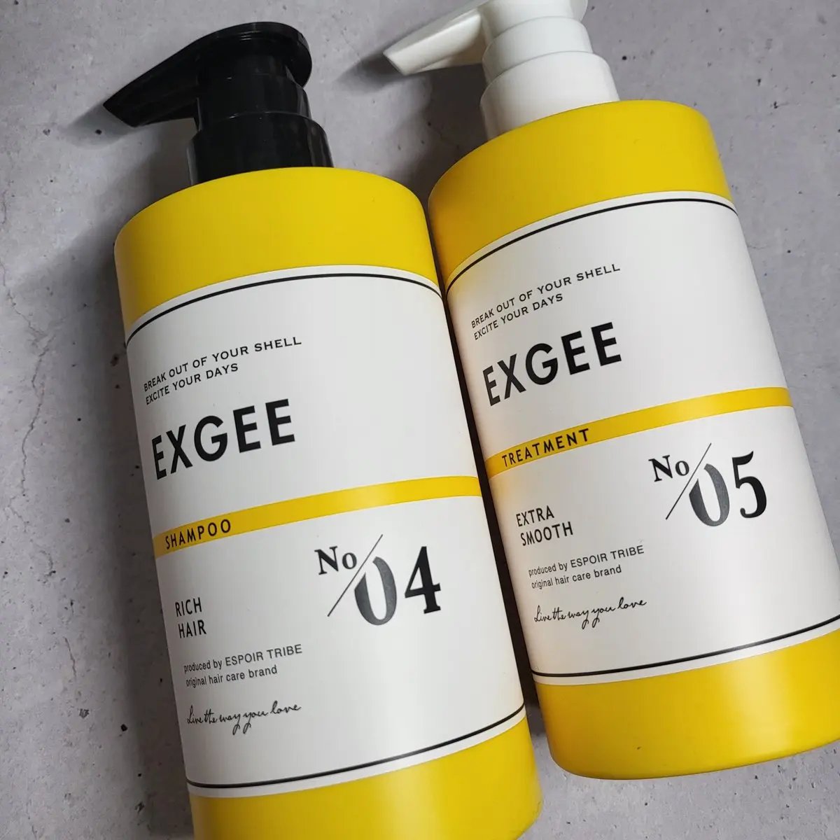 エグジー シャンプー／トリートメント トリートメント 400g/EXGEE/市販シャンプーを使ったクチコミ（1枚目）