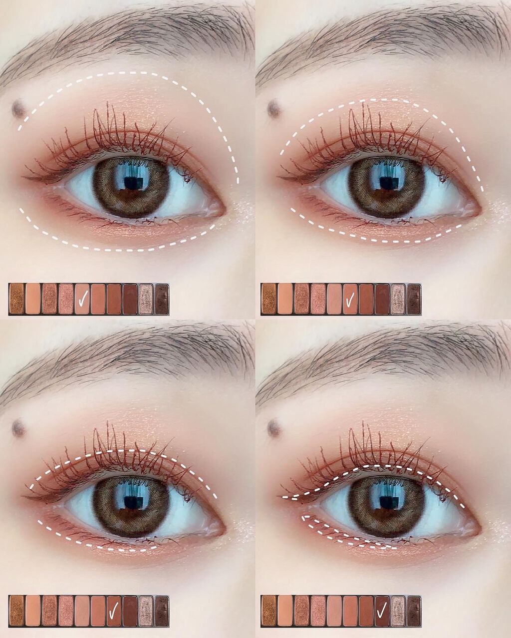 Adorable Kristin ブラウン/Hapa kristin/カラーコンタクトレンズを使ったクチコミ（2枚目）