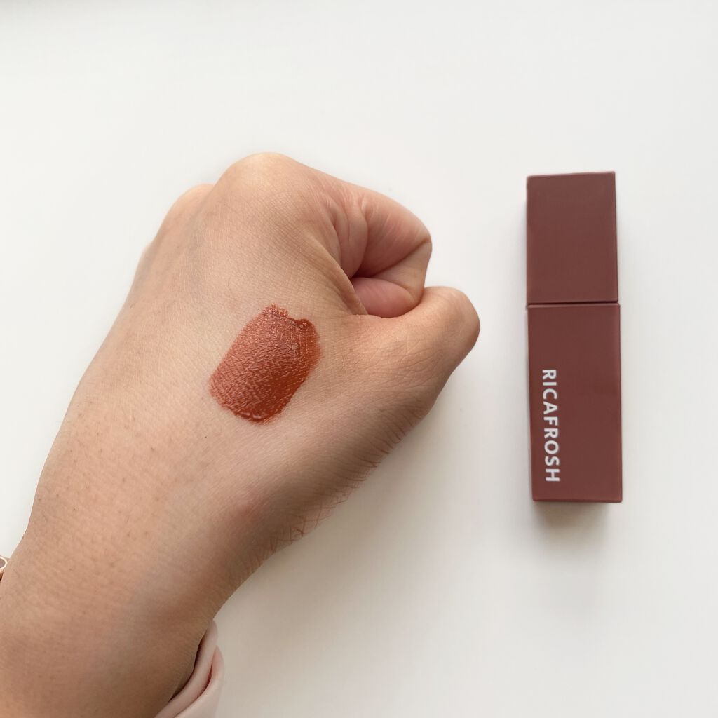 ジューシーリブティント/RICAFROSH/リップティントを使ったクチコミ(2枚目)