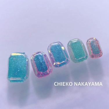 なかやまちえこ on LIPS 「宝石ネイル💎365日ネイル207日め⠀⠀#nail#nails..」（3枚目）