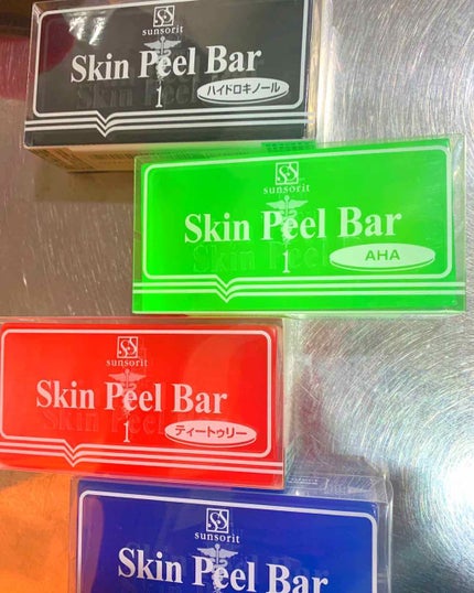 スキンピールバー ティートゥリー/サンソリット/洗顔石鹸を使ったクチコミ(1枚目)
