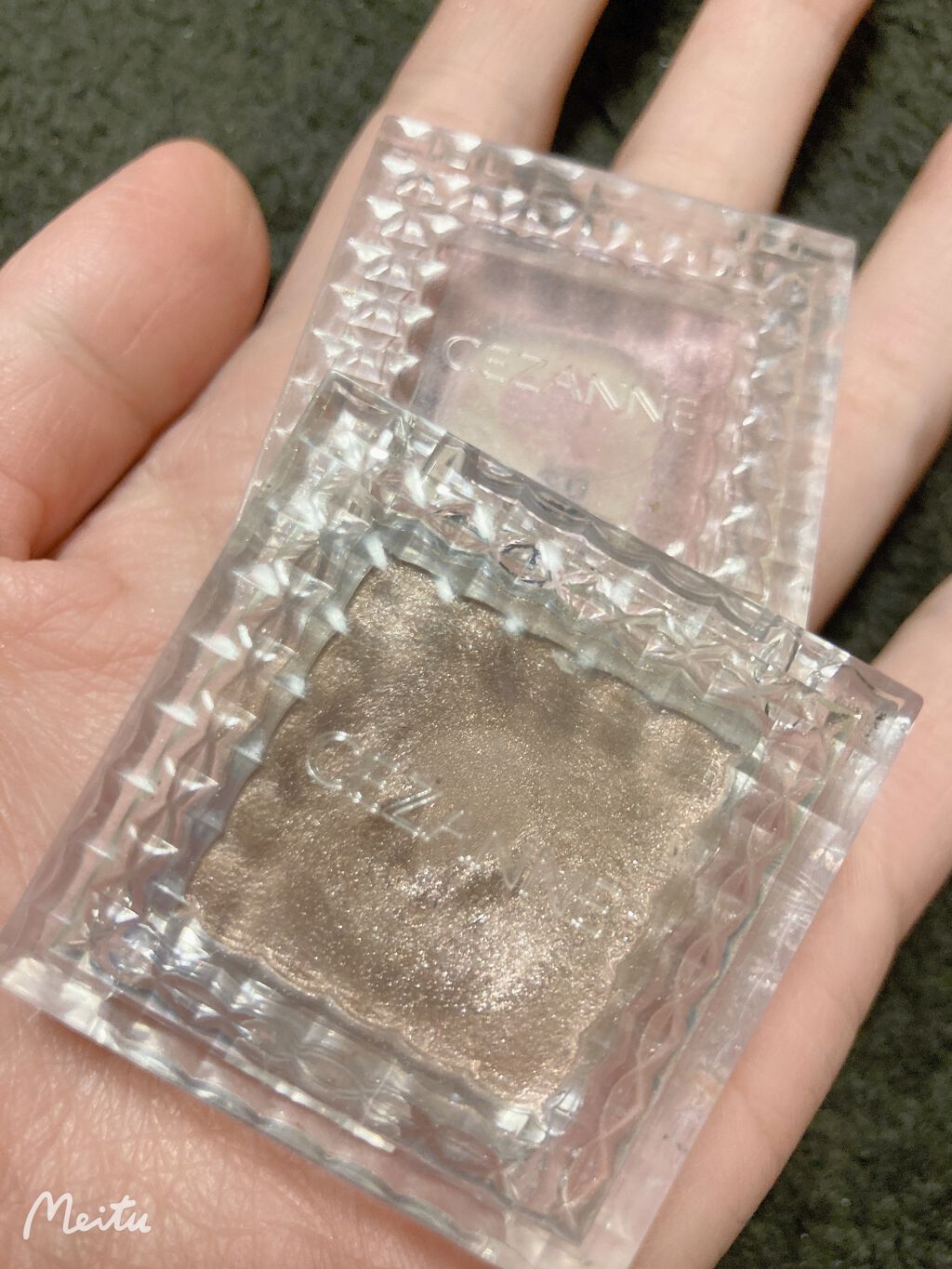 シングルカラーアイシャドウ/CEZANNE/単色アイシャドウを使ったクチコミ(1枚目)