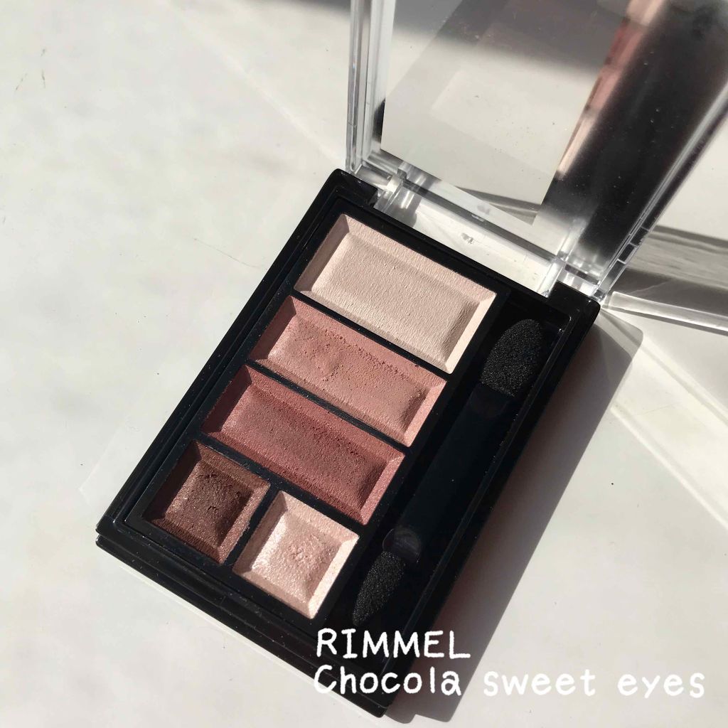 ショコラスウィート アイズ ソフトマット/リンメル ロンドン/アイシャドウパレットを使ったクチコミ（1枚目）
