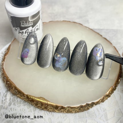 ネイルシール/セリア/ネイルシールを使ったクチコミ(8枚目)