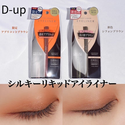 シルキーリキッドアイライナーWP/D-UP/リキッドアイライナーを使ったクチコミ(1枚目)