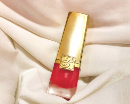 ピュア カラー クリスタル シアー リップスティック 29 デミュア ローズ シマー/ESTEE LAUDER/口紅を使ったクチコミ(2枚目)