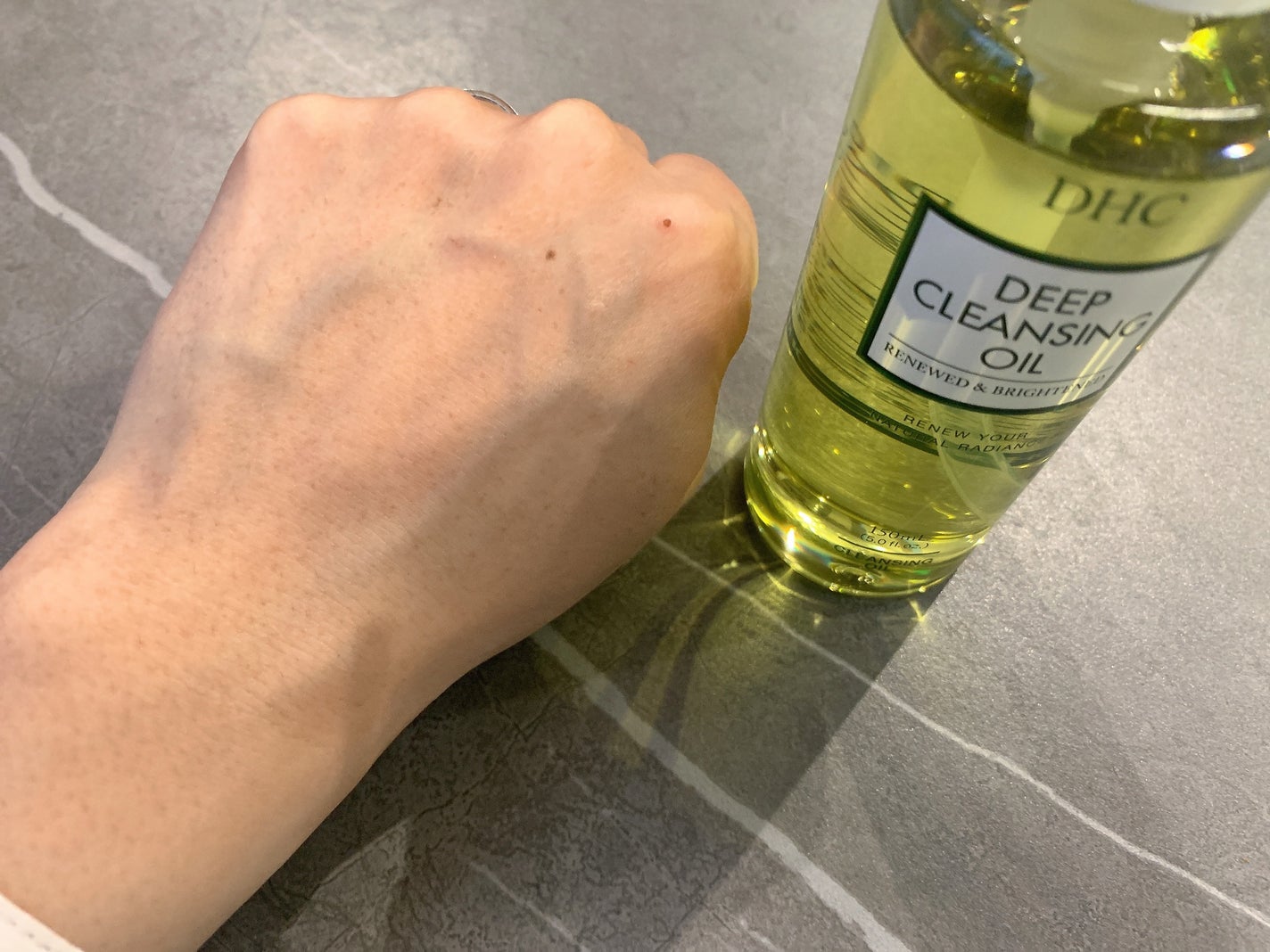 DHC 薬用ディープクレンジングオイル リニューブライト/DHC/オイルクレンジングを使ったクチコミ(4枚目)