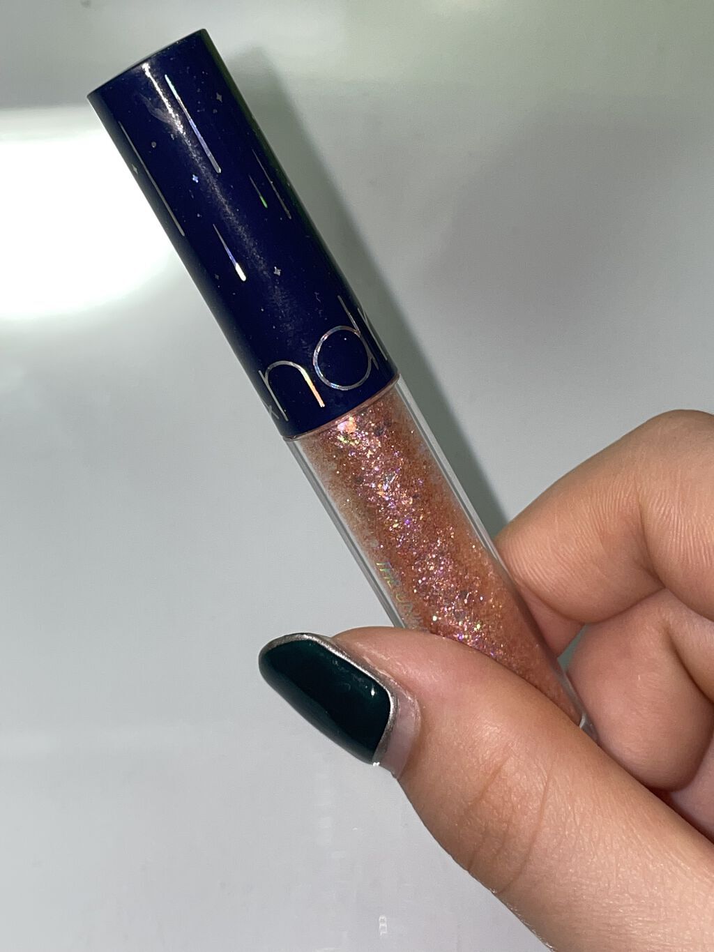 リキッド グリッター シャドウ/rom&nd/グリッターを使ったクチコミ（1枚目）