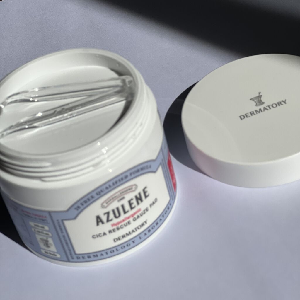 ハイポアレジェニック シカ レスキューガーゼパッド/Dermatory/シートマスク・パックを使ったクチコミ（2枚目）