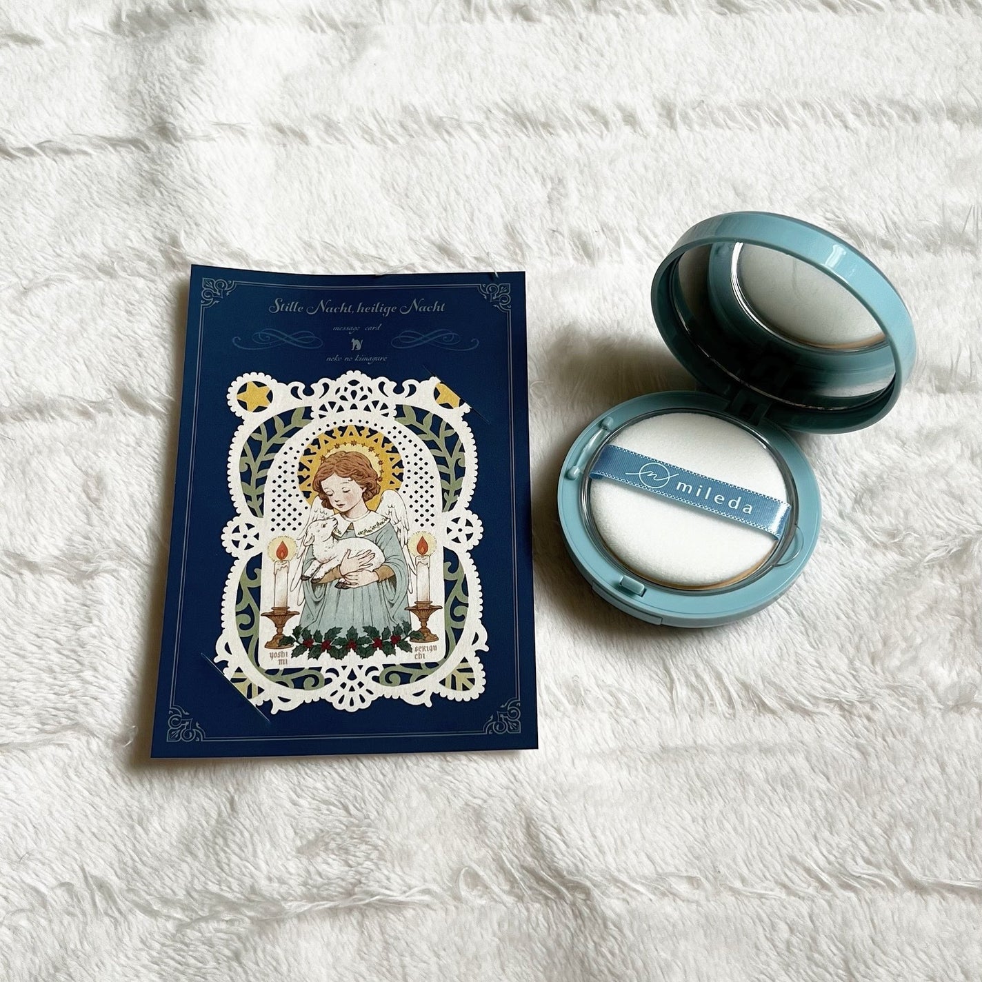 スムースフィットファンデーション/mileda/パウダーファンデーションを使ったクチコミ(2枚目)