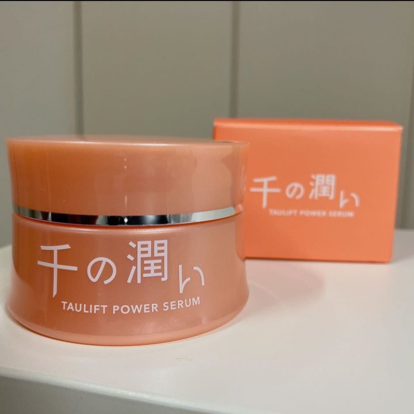 タウリフトパワーセラム/千の潤い/美容液を使ったクチコミ（1枚目）