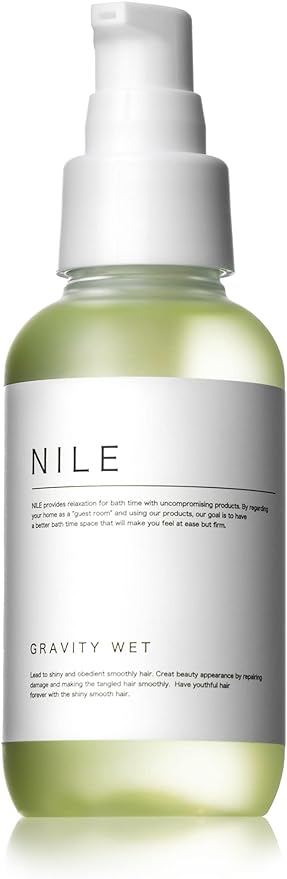 NILE スタイリングオイル ヘアオイル 濡れ髪ウェット グラビティウェット  アップルフラワー