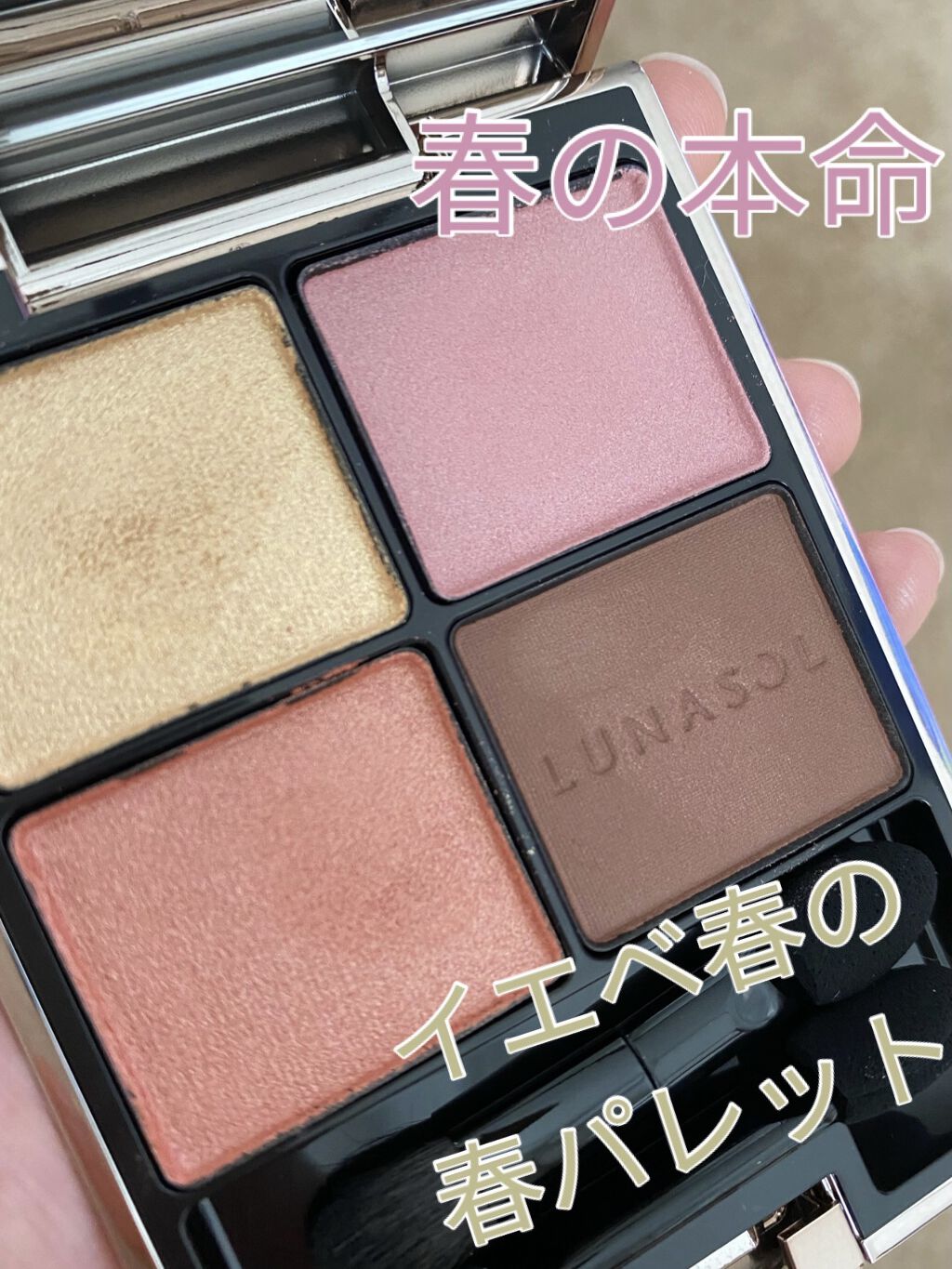 アイカラーレーション/LUNASOL/アイシャドウパレットを使ったクチコミ（1枚目）