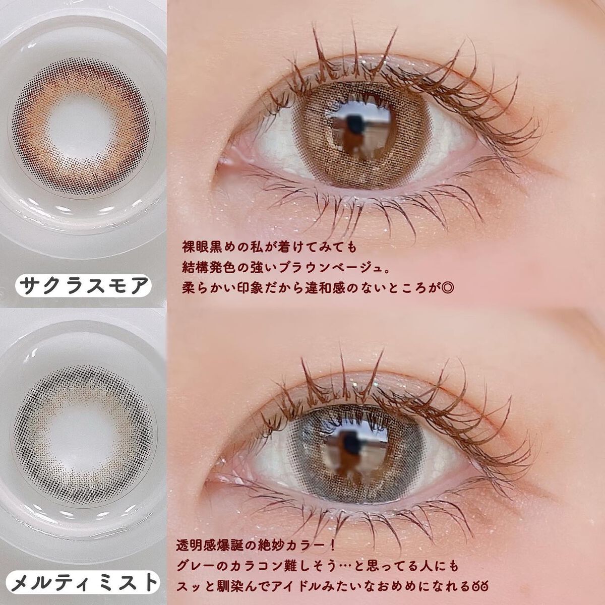 MOLAK 1day/MOLAK/ワンデー（１DAY）カラコンを使ったクチコミ（2枚目）