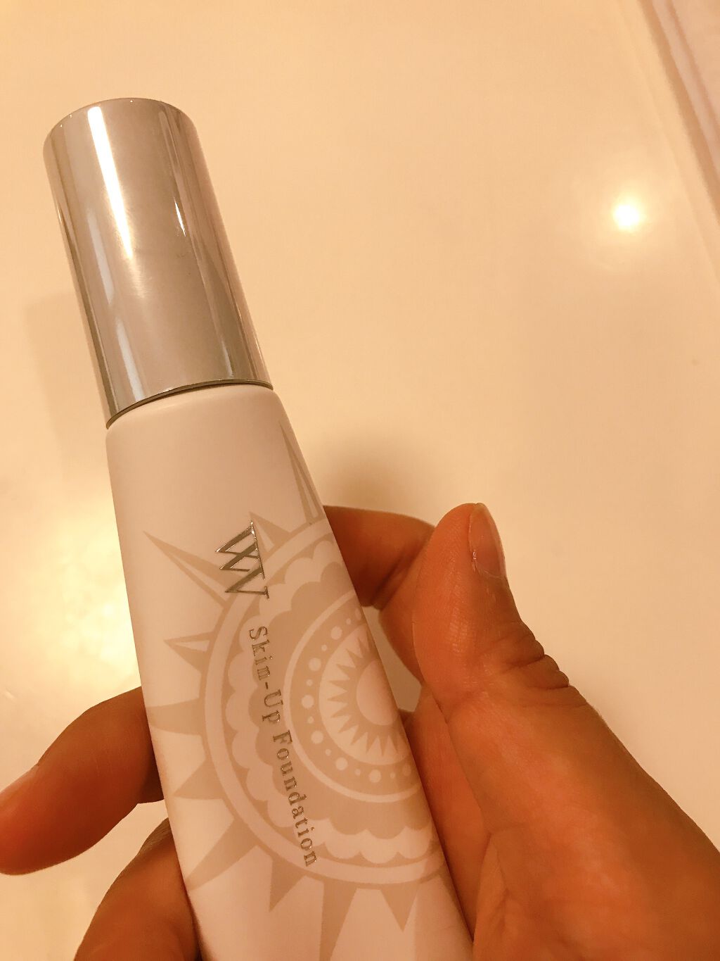 WV スキンアップファンデーション/キラ★リズム/リキッドファンデーションを使ったクチコミ(2枚目)