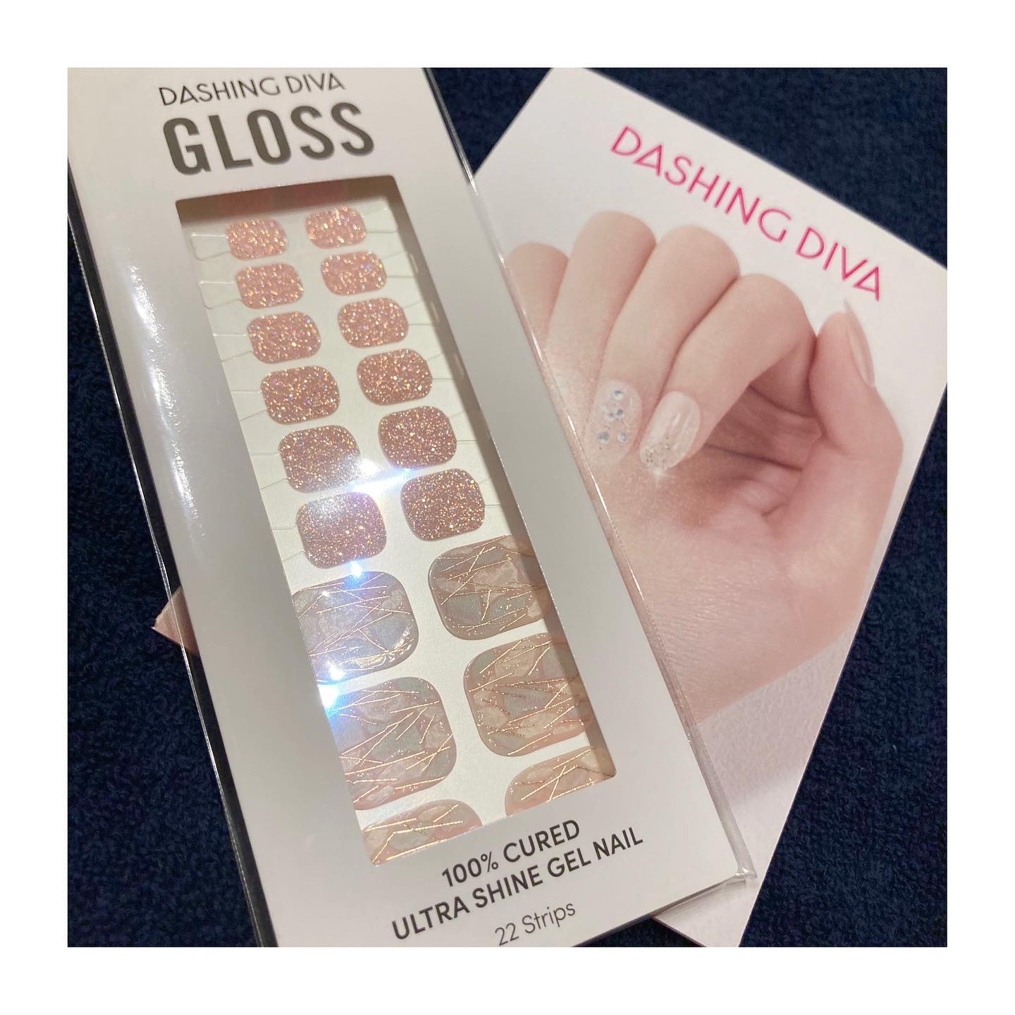 ダッシングディバ グロスジェルネイルシール ペディ/DASHINGDIVA MAGICPRESS/ネイルシールを使ったクチコミ（1枚目）