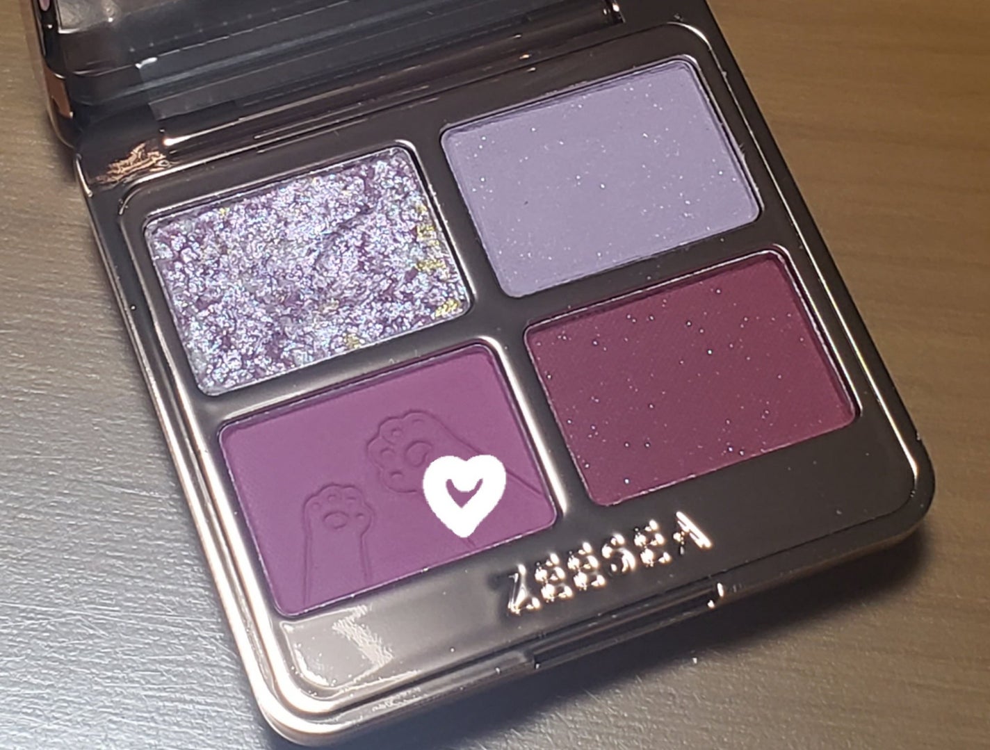 ソフトブラーリングアイパレット/wakemake/アイシャドウパレットを使ったクチコミ(2枚目)